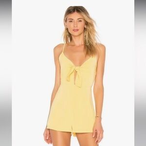 Boho Superdown Dawn Romper - Sunshine Yellow